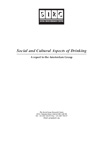 Social and Cultural Aspects of Drinking - download full report in pdf format